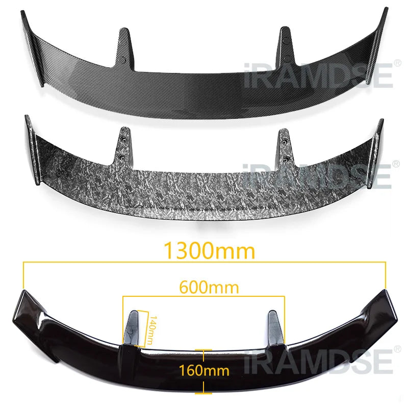 Universal Carbon Fiber Rear Trunk Spoiler for Land Rover Range Rover Evoque (2012 - 2020)