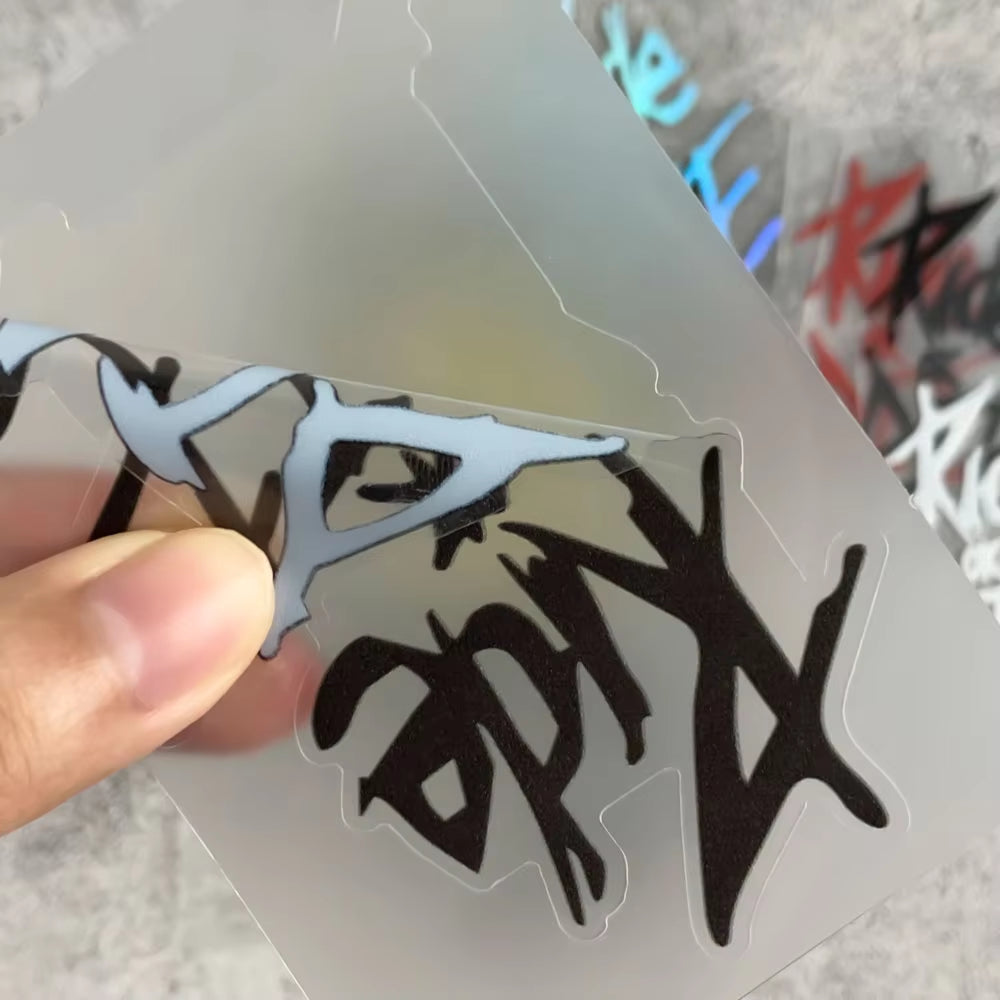 Waterproof Bicycle Frame Stickers - Decorative Top Tube Decals for MTB and Motorcycle Accessories