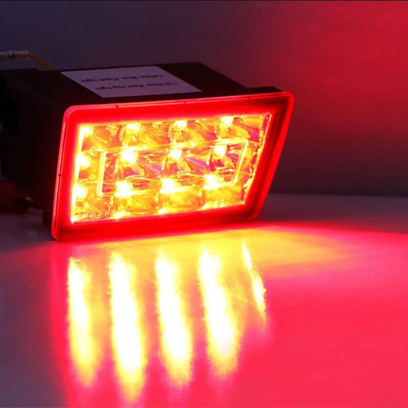 1PCS F1 LED Bar Style Rear Fog Lights Brake 4Th Brake Lamp for 2011-2021 Subaru WRX Sti XV Impereza Install Pnp Harness 12V - DriveNova