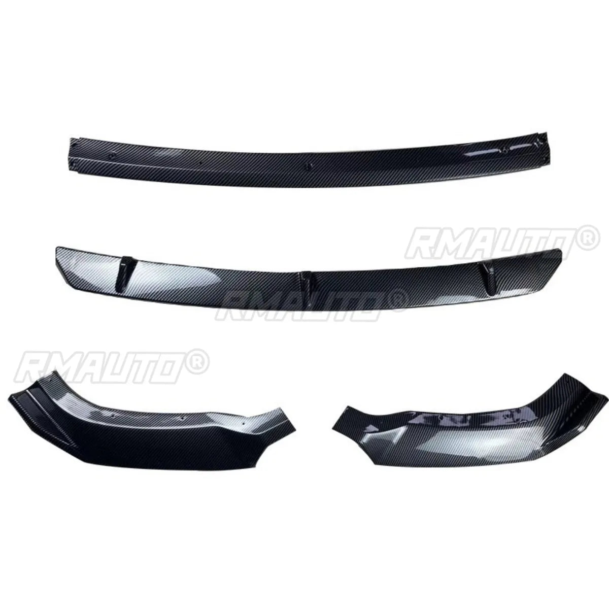 Car Front Bumper Lip Front Bumper Splitter Diffuser Body Kit for Audi Q3 2018-2024 Car Accessories - DriveNova