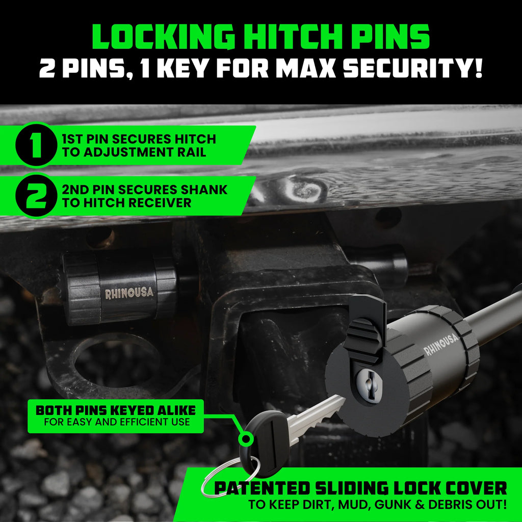 Adjustable Drop Hitch for 2-Inch Receivers