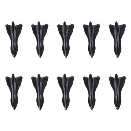 10-Piece Universal PU Rear Roof Shark Fin Spoiler Wing Kit for Enhanced Vehicle Aerodynamics - DriveNova