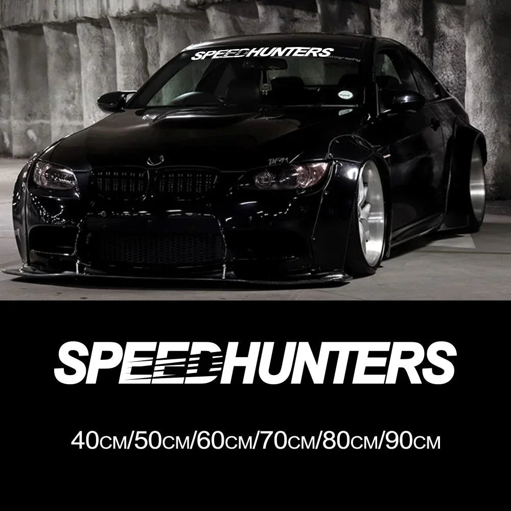 100*10CM Speed Hunters Graphics Car Vinyl Stickers Waterproof Racing Body Truck Bumper Rear Window Decal Tuning Accessories - DriveNova
