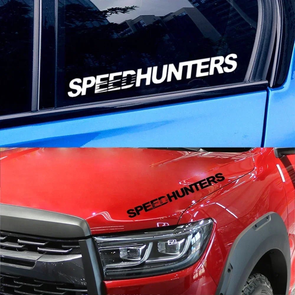 100*10CM Speed Hunters Graphics Car Vinyl Stickers Waterproof Racing Body Truck Bumper Rear Window Decal Tuning Accessories - DriveNova