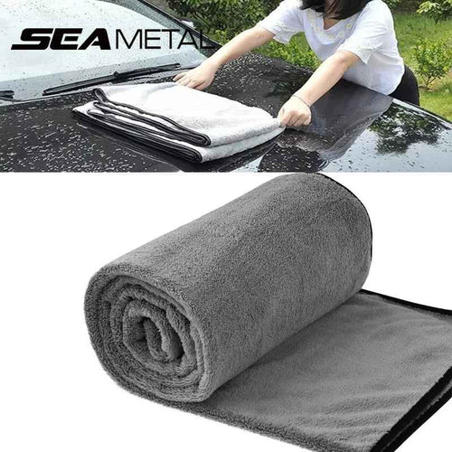 100X40Cm Microfiber Car Wash Towel High Water Absorption Cloth Premium Micro Fiber Auto Towel Fast Drying for Car Cleaning Parts - DriveNova