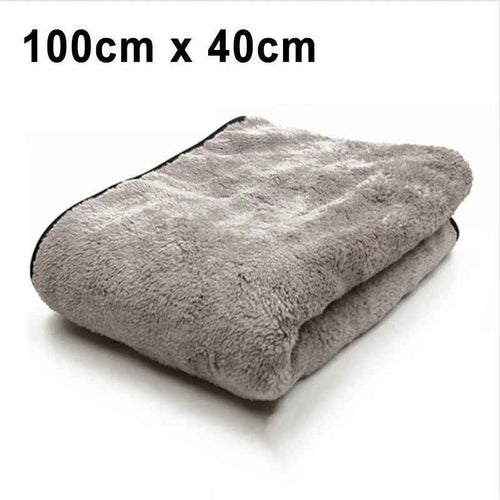 100X40Cm Microfiber Car Wash Towel High Water Absorption Cloth Premium Micro Fiber Auto Towel Fast Drying for Car Cleaning Parts - DriveNova