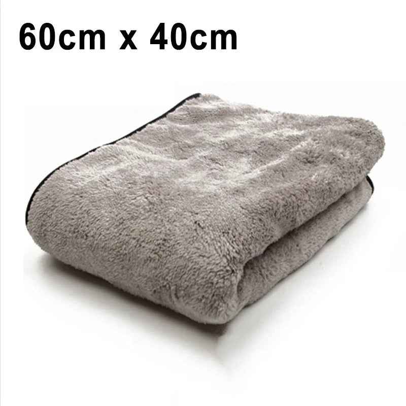 100X40Cm Microfiber Car Wash Towel High Water Absorption Cloth Premium Micro Fiber Auto Towel Fast Drying for Car Cleaning Parts - DriveNova