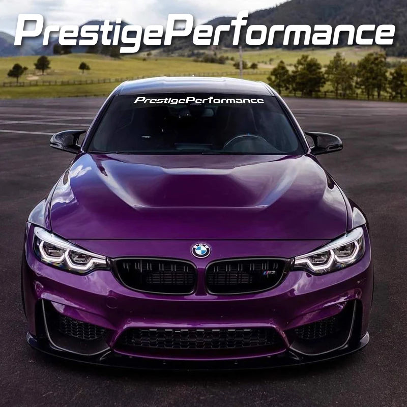 Car Sport Sticker Prestige Performance Front Windshield Decal Vinyl Wrap Car Accessories Decor Rear Reflective Stickers Наклейки - DriveNova