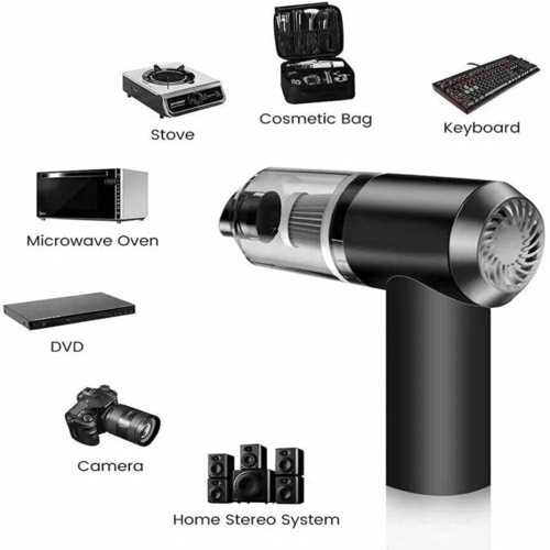 120W Cordless Handheld Vacuum Cleaner Small Mini Portable Car Auto - DriveNova