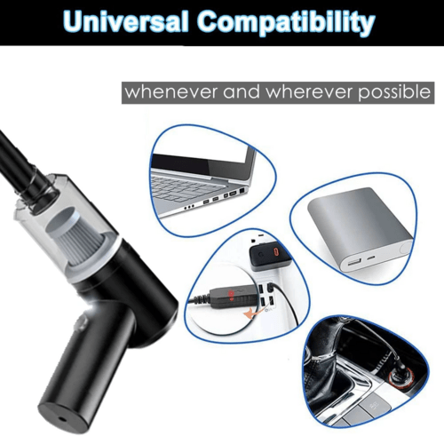 120W Cordless Handheld Vacuum Cleaner Small Mini Portable Car Auto - DriveNova
