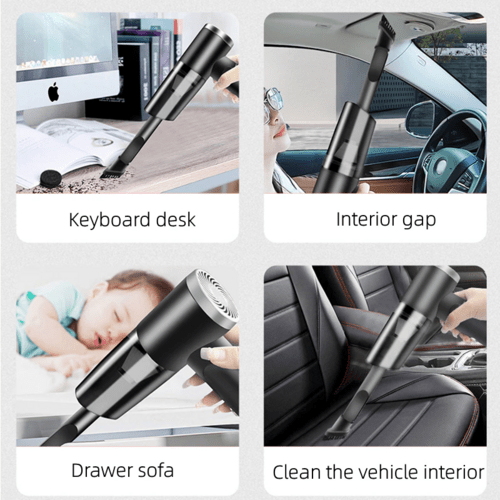 120W Cordless Handheld Vacuum Cleaner Small Mini Portable Car Auto - DriveNova