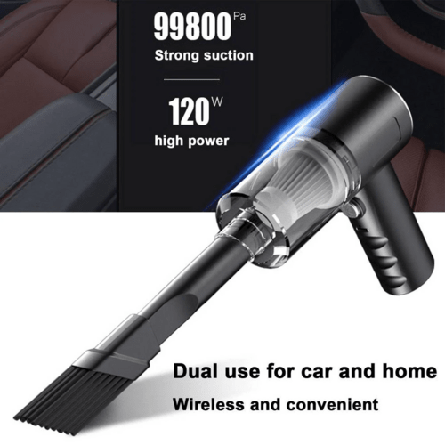 120W Cordless Handheld Vacuum Cleaner Small Mini Portable Car Auto - DriveNova