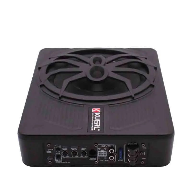 12V 10-Inch 800W Linear Control Car Mounted Power Amplifier with Active Stereo and Ultra-Thin Subwoofer - DriveNova