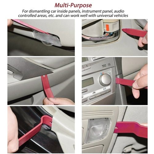 13 Pcs Car Trim Removal Tool Auto Door Panel Clip Dash Plastic - DriveNova