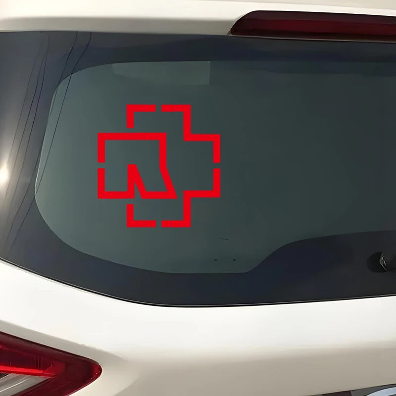 Car Motorcycle Body Stickers German War Band Logo Window Stickers Vinyl Car Stickers Car Accessories - DriveNova