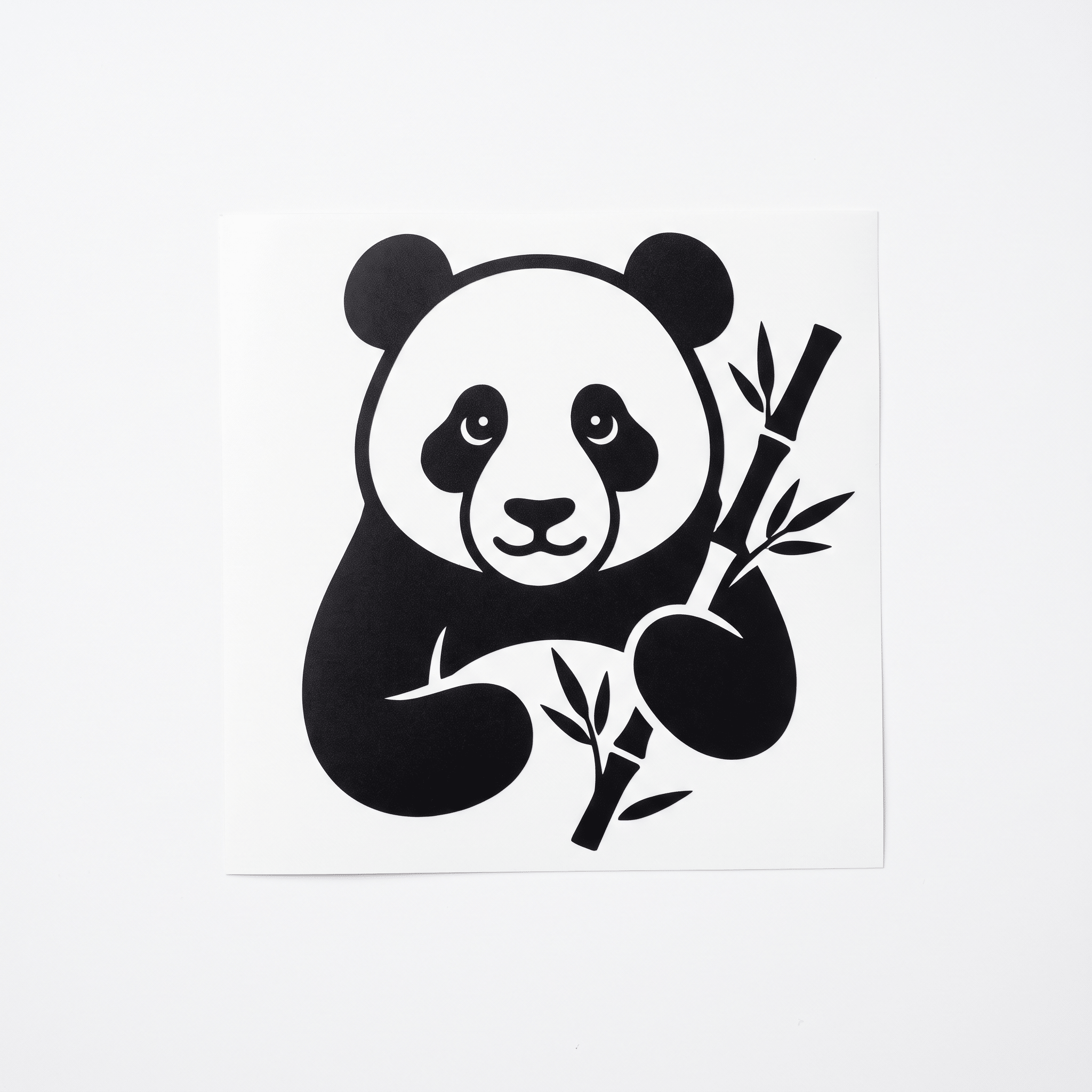 13x13 cm Panda Vinyl Decal for Vehicles, Laptops, and Walls - Custom Automotive Bumper Sticker and Personalization Accessory - DriveNova