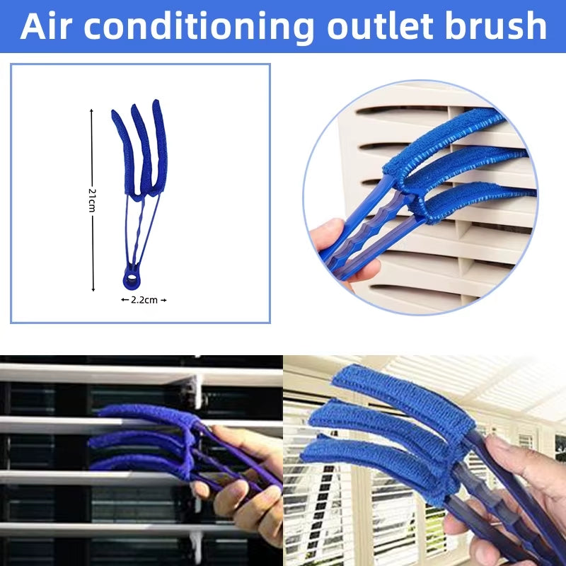 Professional Car Detailing Brush Set - Comprehensive Auto Cleaning Kit for Vents, Gaps, and Air Outlet Maintenance