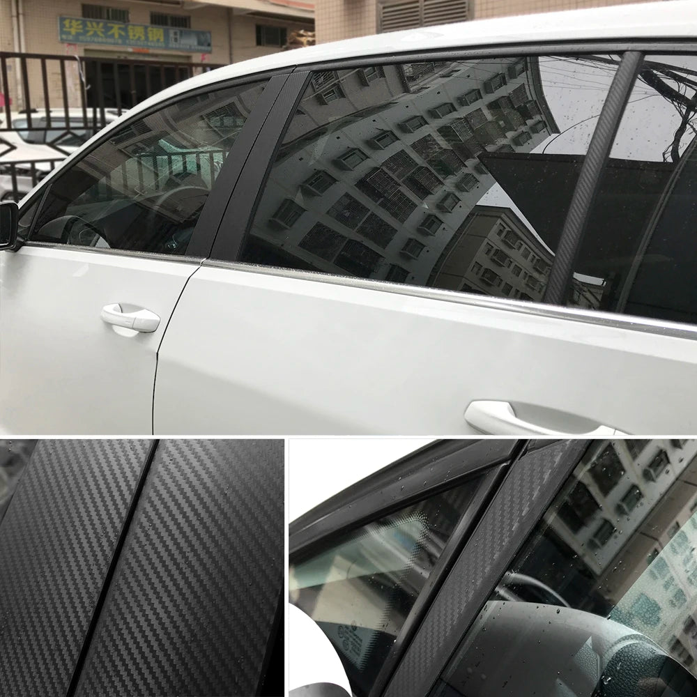 50Cm Wide 3D Carbon Fiber Vinyl Film 3M Car Stickers Waterproof DIY Auto Vehicle Motorcycle Car Styling Wrap Roll Accessories - DriveNova