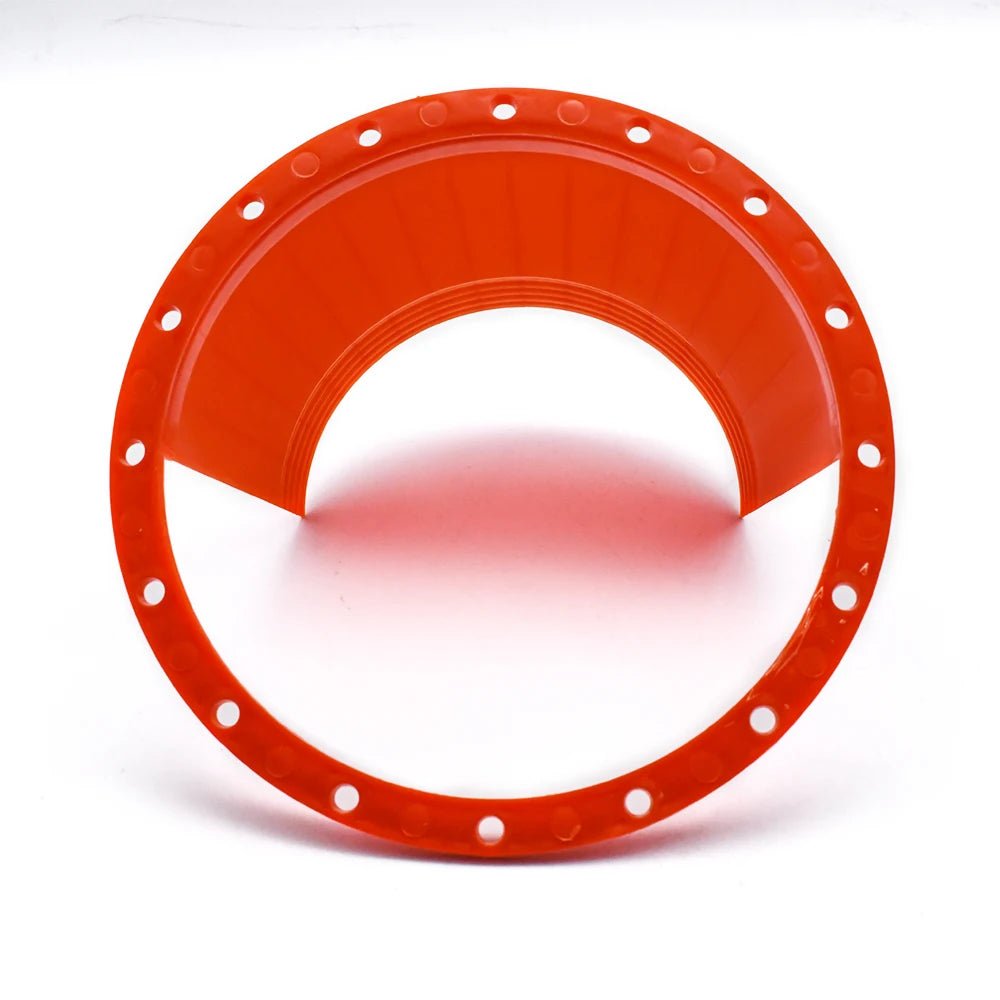 2-Pack Universal 6.5-Inch Waterproof Speaker Covers with Rust Protection - Black and Red - DriveNova