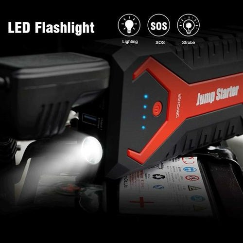 2000A 20800mAh Portable Car Jump Starter Auto Battery Booster Pack - DriveNova