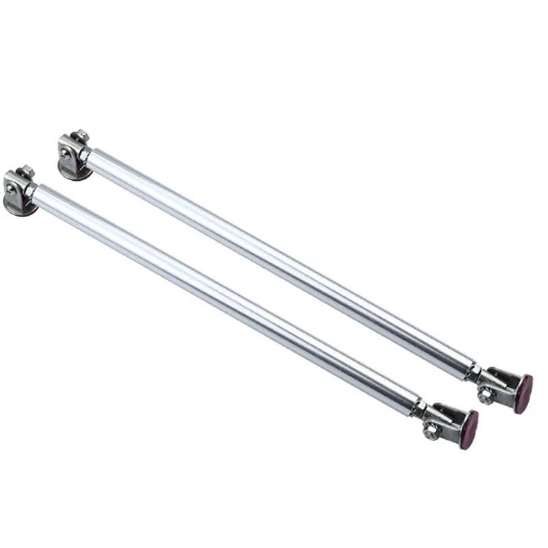 200mm Universal Car Splitter Rods Racing Adjustable Stainless Steel Front Bumper Lip Support Tie Bar Kit Saving Drilling Hole - DriveNova