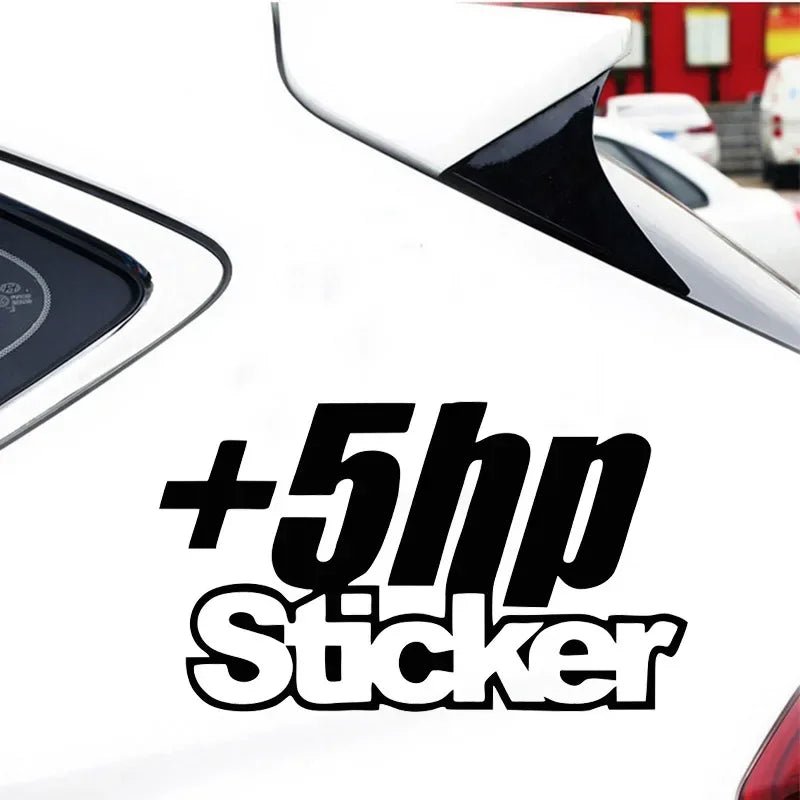22.5x13.2cm +5HP Game Funny Car Sticker Auto Body Bumper Windows Motorcycle Laptop Walls Vinyl Film Decal Car Tuning Accessories - DriveNova