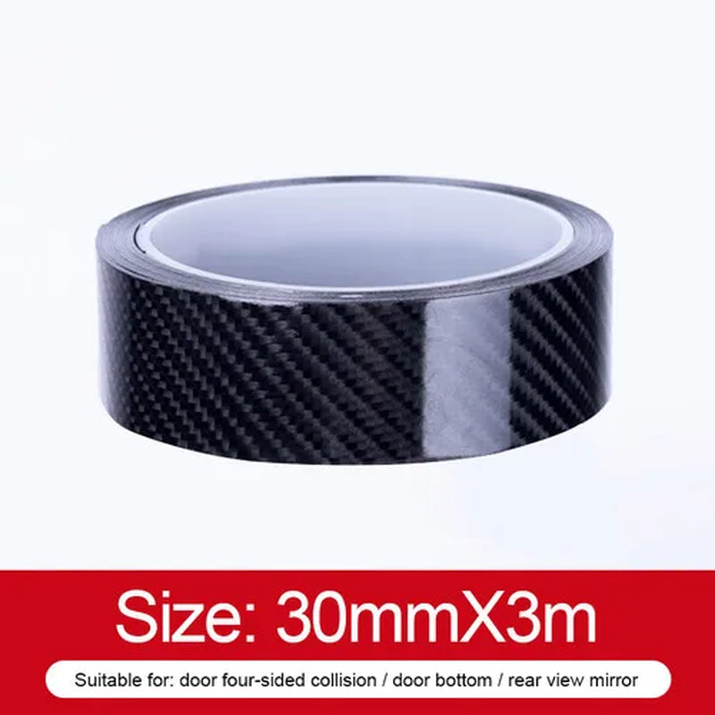 SEAMETAL Car 5D Carbon Fiber Vinyl Wrap Film Black Self Adhesive Car Wrap Foil anti Scratch Sticker Waterproof Car Accessories - DriveNova