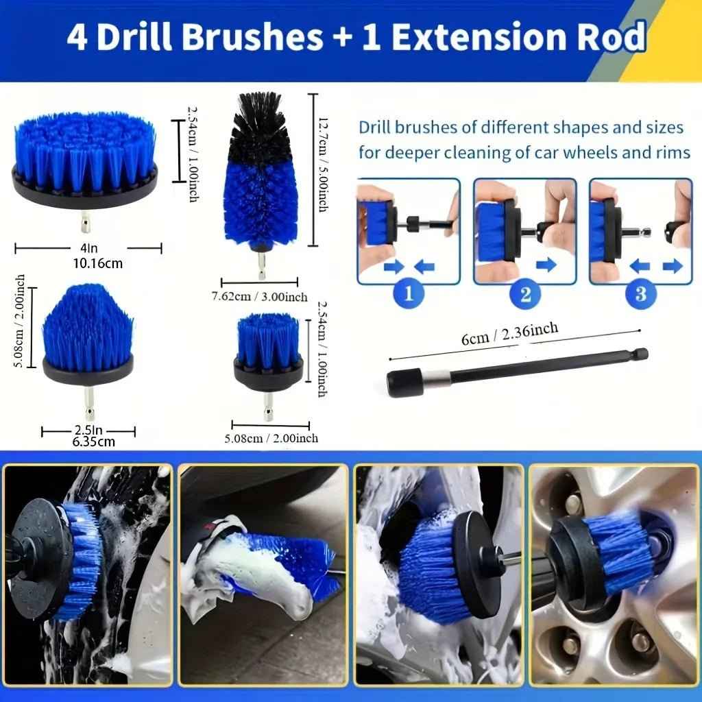 27-Piece RV Car Wash and Cleaning Kit with Accessories and Repair Tools - DriveNova