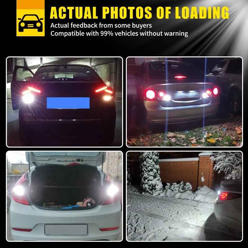 2700LM Canbus T15 T16 LED Reverse Lights W16W Car Back up Rear Lamp for Audi A3 A4 B6 B8 A6 C6 80 B5 B7 A5 Q5 Q7 TT 8P 100 8L C7 - DriveNova