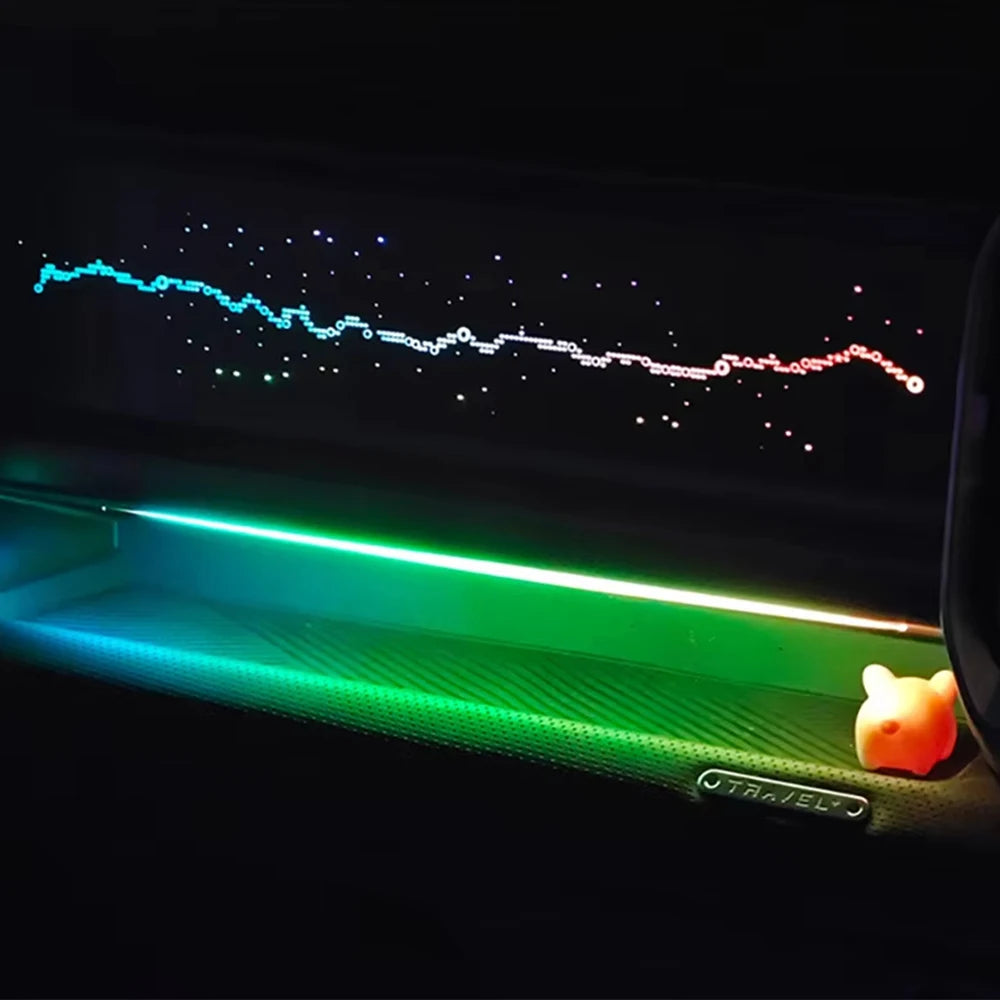 For Chery Jetour Traveller T2 2023 2024 Car Co-Pilot Starry Sky Light Panel Special Ambient Light 64 Color Tuning Accessories - DriveNova