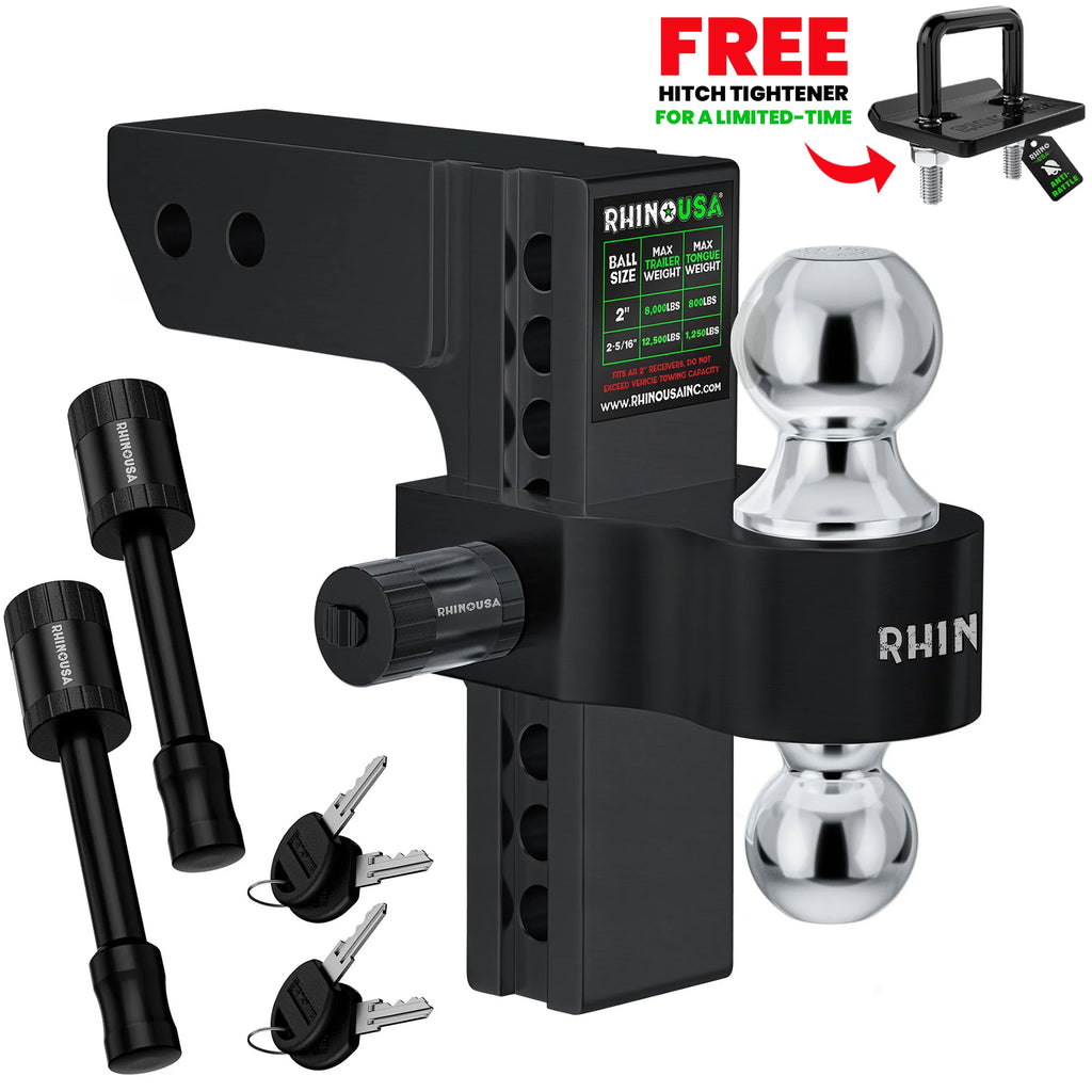 Adjustable Drop Hitch for 2-Inch Receivers