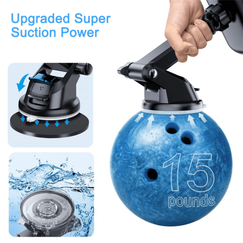 360° Universal Mount Holder Car Stand Windshield For Mobile Cell Phone - DriveNova