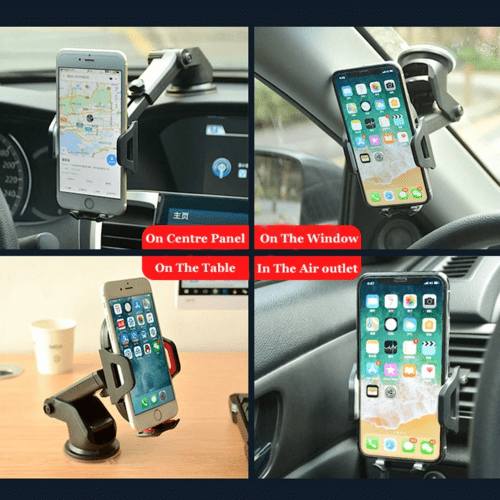 360° Universal Mount Holder Car Stand Windshield For Mobile Cell Phone - DriveNova