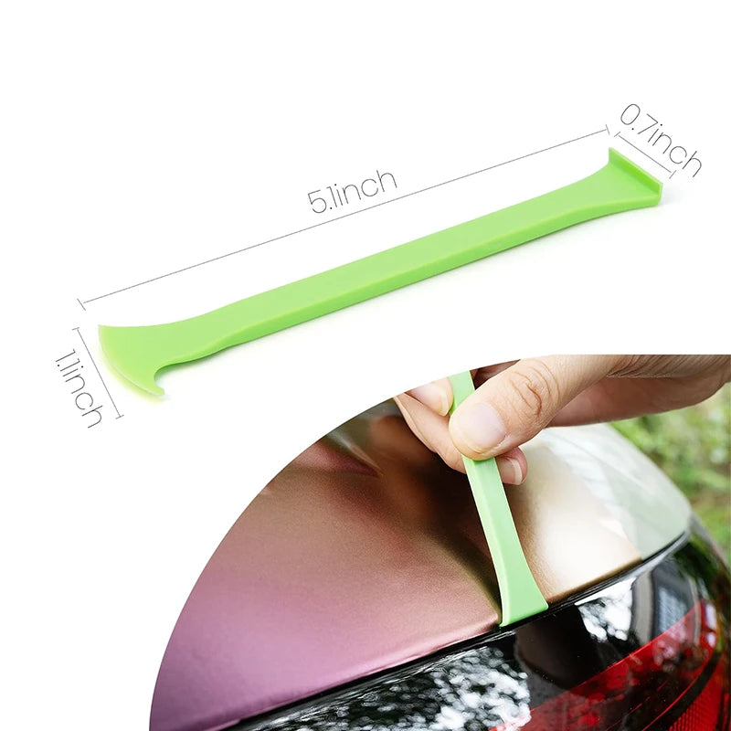 Car Vinyl Wrap Tools Curves Slot Micro Stick Squeegee Details Tools for Car Wrap Window Tint Paint Film Decal Vinyl Squeegee - DriveNova