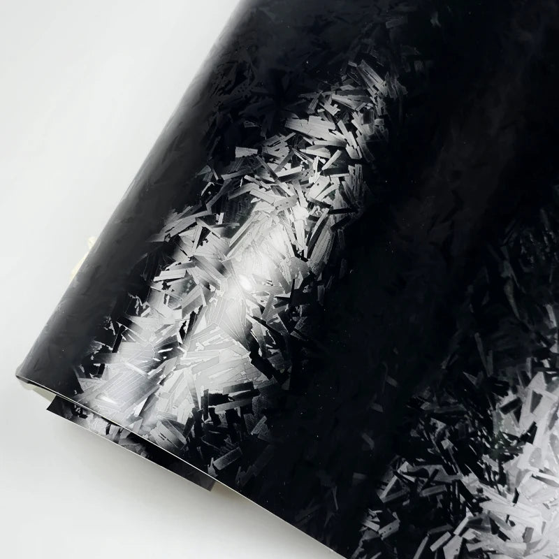 High-Quality Matt Forged Glass Black Sticker Car Wrap Vinyl Motorcycle Accessories Carbon Fiber Wrap Car Tuning Stickers Decal - DriveNova