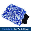 Car Wash Brush Plush Premium Wheels Brush Non-Slip Handle Easy to Cleaning Rims Spokes Wheel Barrel Cleaning Mitt