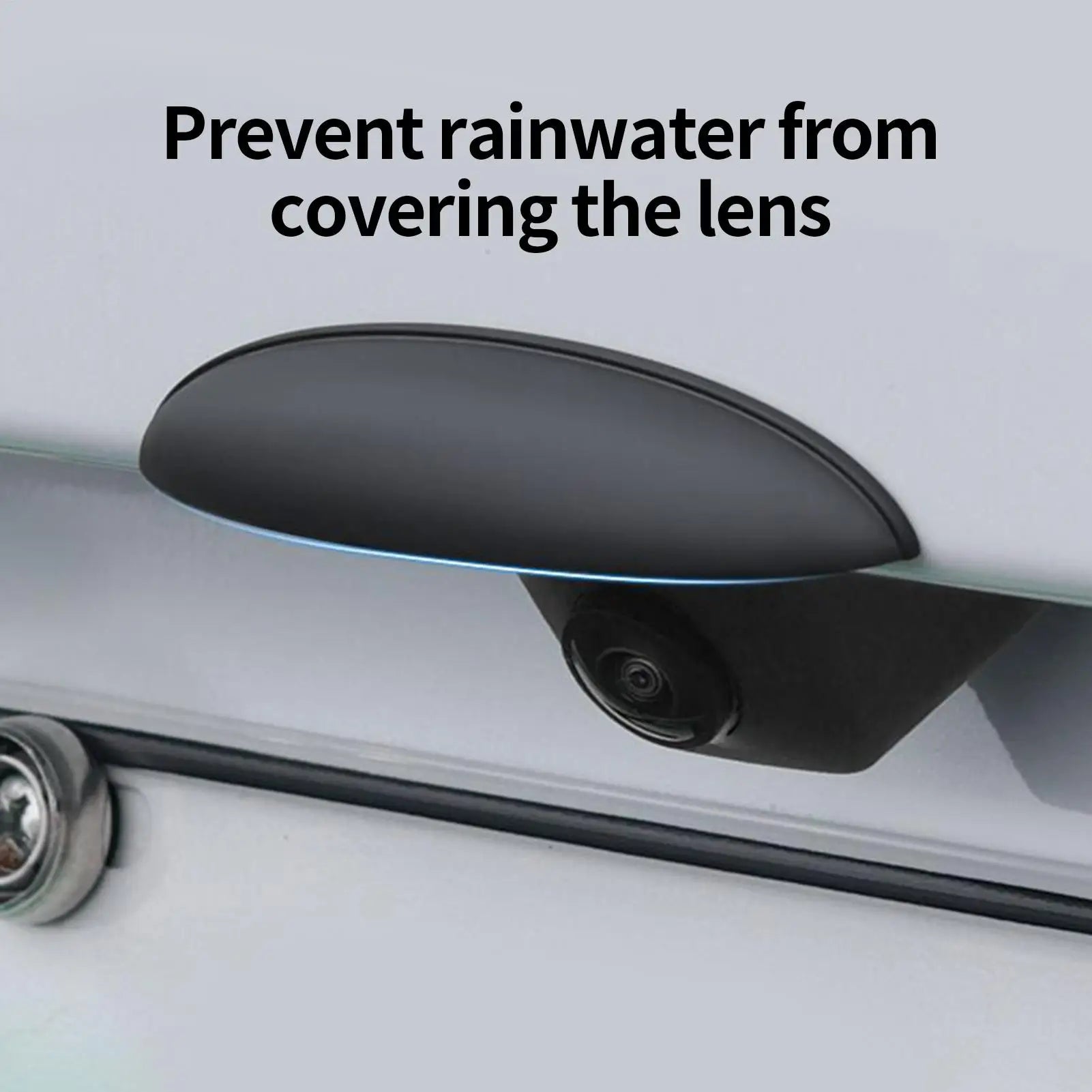 Car Reverse Camera Silicone Rain Shield Cover - Auto Rear View Camera Protection Accessory