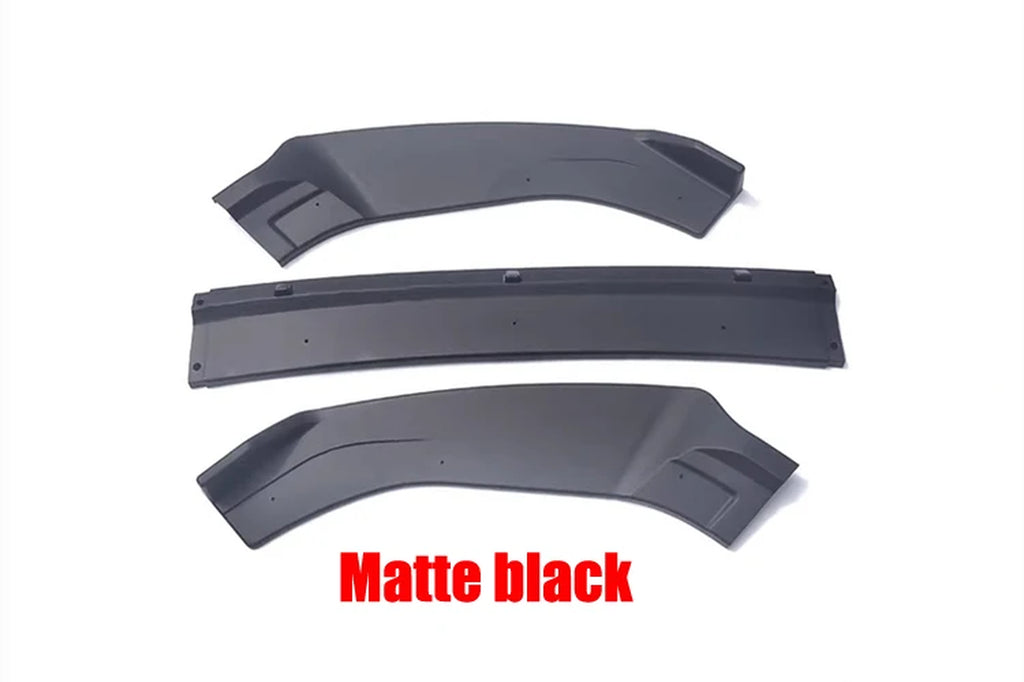 For Golf 7 7.5 MK7 MK7.5 GTI GTD R R-Line 2012-2020 Maxton Style Front Bumper Splitter Lip Diffuser Body Kit Spoiler Guard - DriveNova