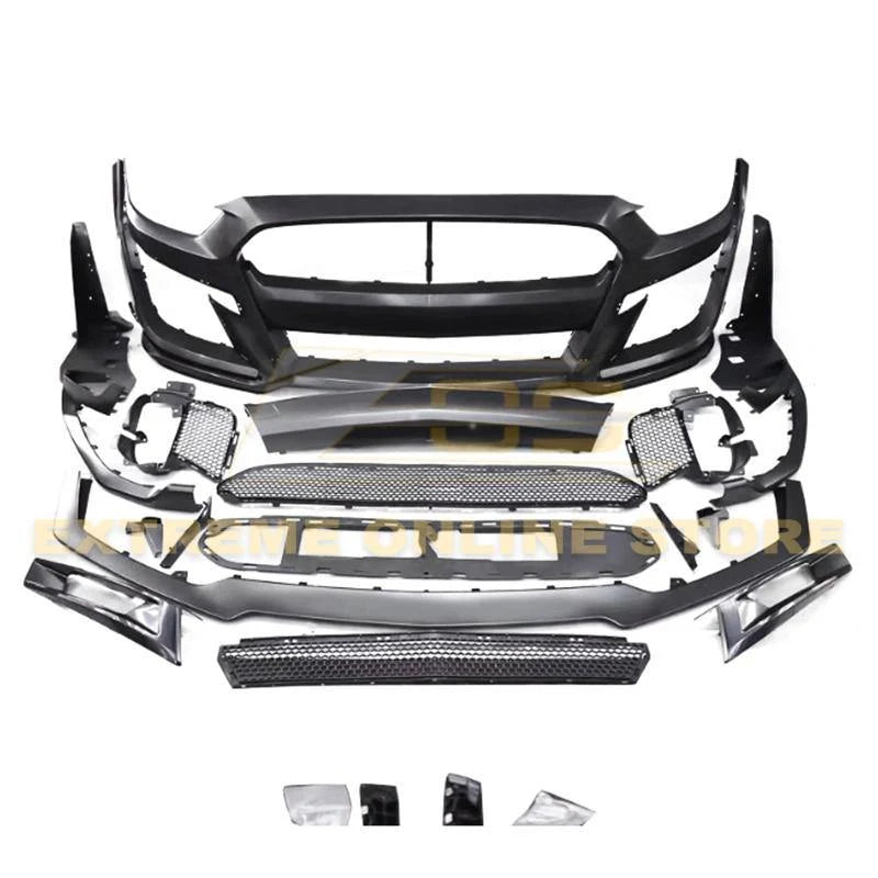 2015-17 Ford Mustang GT500 Conversion Front Bumper Kit - DriveNova