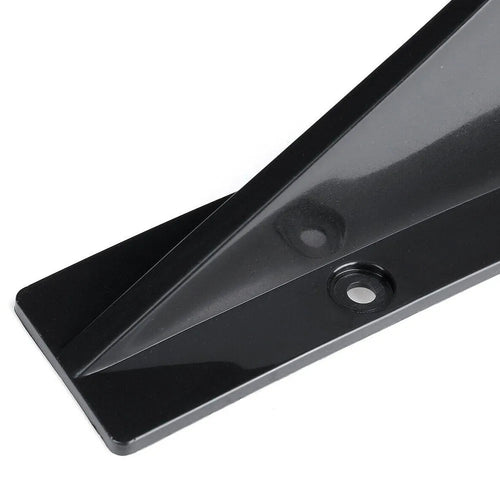4pcs Car Rear Bumper Lip Diffuser Splitter Spoiler Scratch Protector Fin Trim Caps Universal Exterior Accessory For 300 - DriveNova