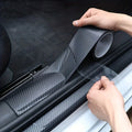 3D Carbon Fiber Sticker Tape Car Wrap Threshold Protective Film anti Scratch Waterproof Matte Black Nano Sticker for Car Body