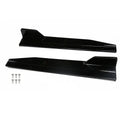 56cm Car Side Skirts Extension Rocker Splitters Diffuser Winglet Wings Universal 22.04inch Bumper Lip Trim Protector with Screws - DriveNova