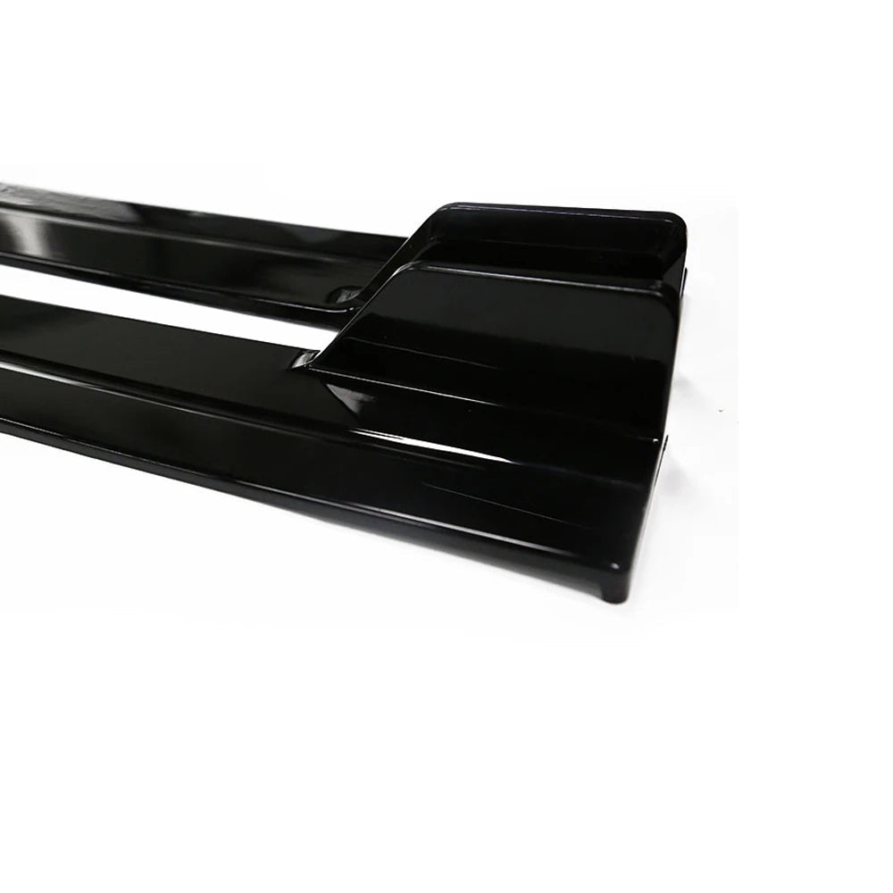56cm Car Side Skirts Extension Rocker Splitters Diffuser Winglet Wings Universal 22.04inch Bumper Lip Trim Protector with Screws - DriveNova