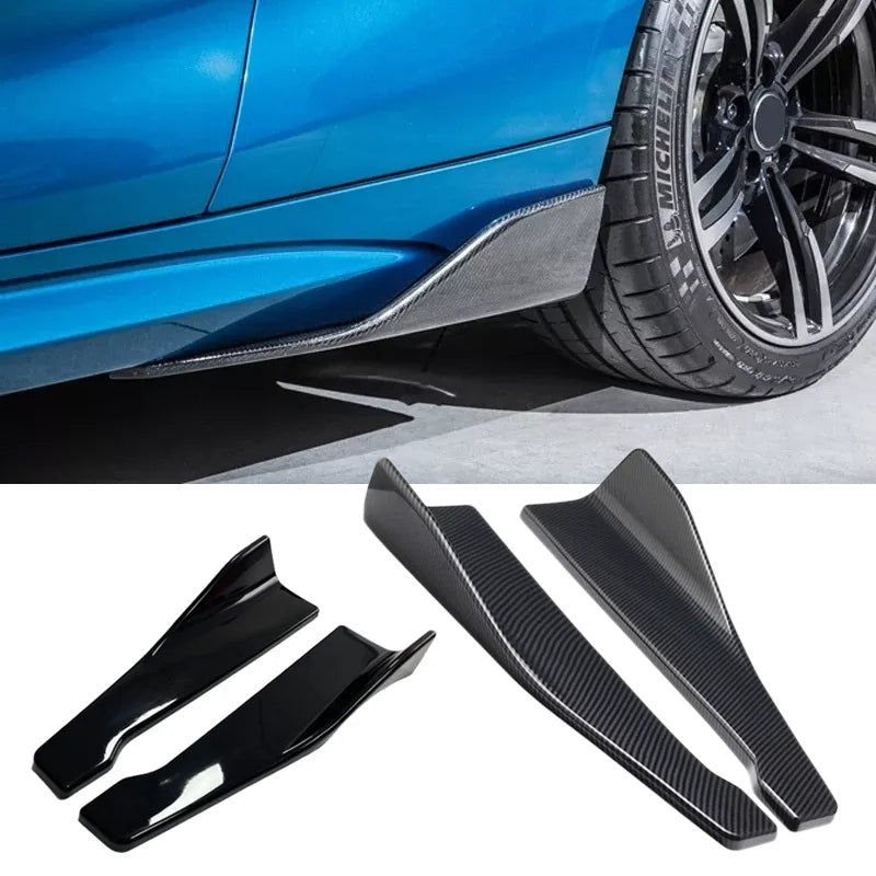 Universal Car Side Skirt Bumper Spoiler Splitter Protector for Front Bumper Lip Universal Ford Focus Mk4 - DriveNova