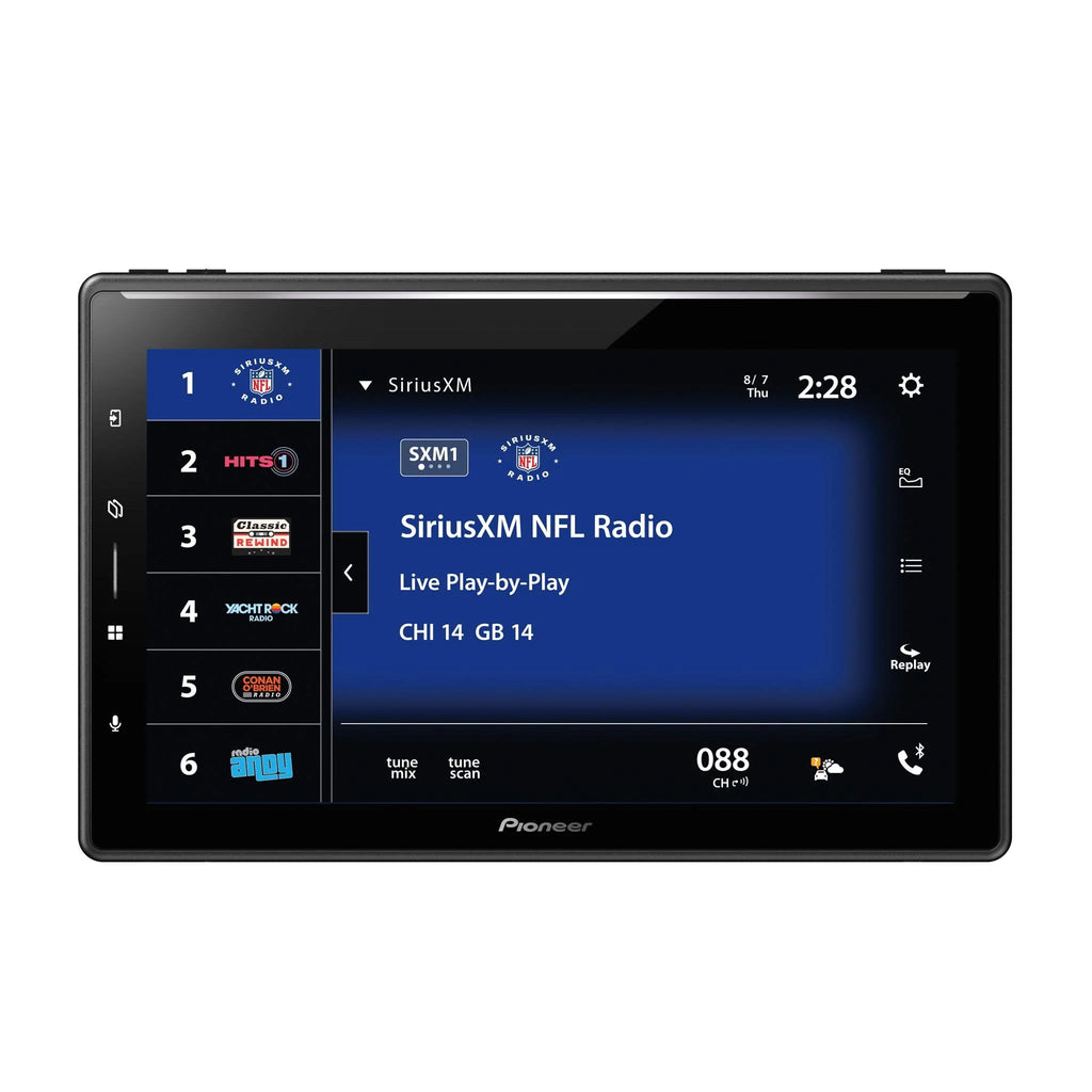 DMH-WT6000NEX 10.1-Inch Floating Single-DIN Multimedia Receiver with CarPlay