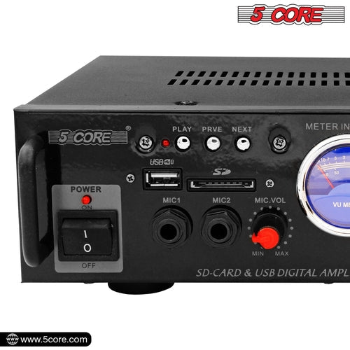 5Core Dual Channel Amplifier Car Audio System 300W Audio Reciver Car - DriveNova