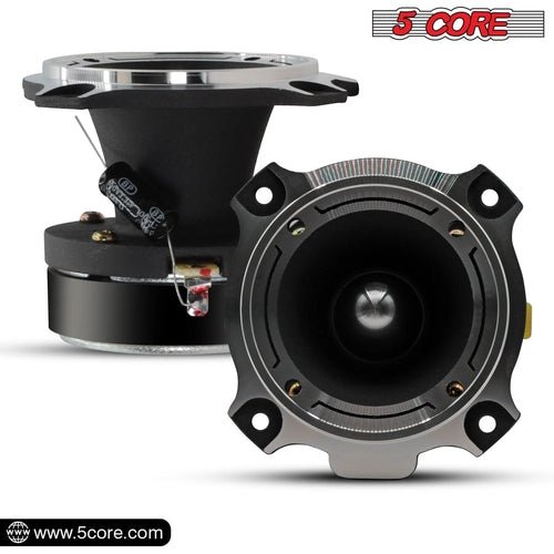 5Core Tweeters Speakers Car Audio Pair 600W Peak 3.5 Inch Super Bullet - DriveNova