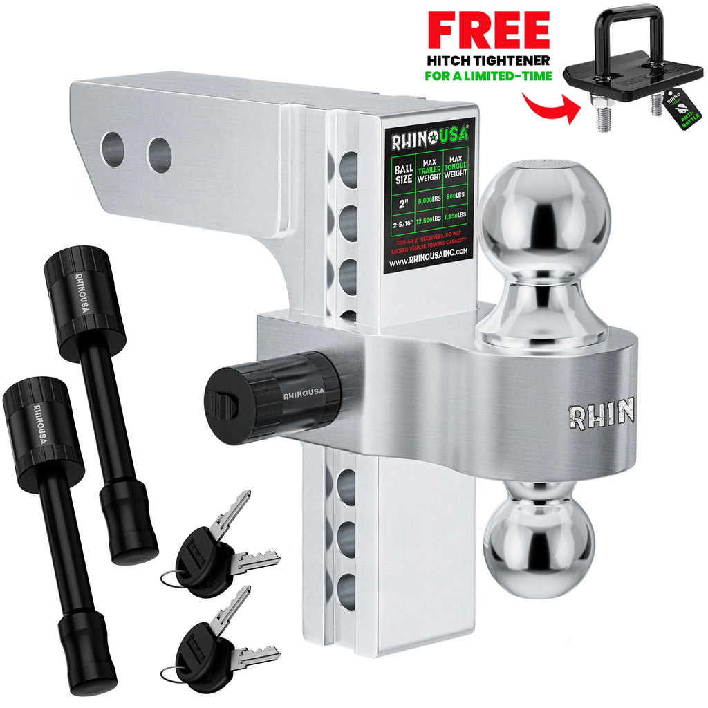 Adjustable Drop Hitch for 2-Inch Receivers