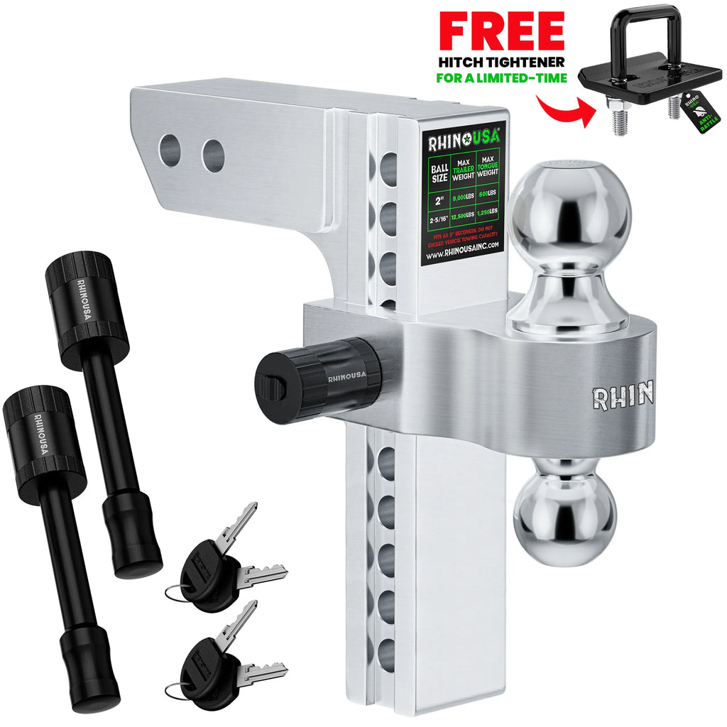 Adjustable Drop Hitch for 2-Inch Receivers