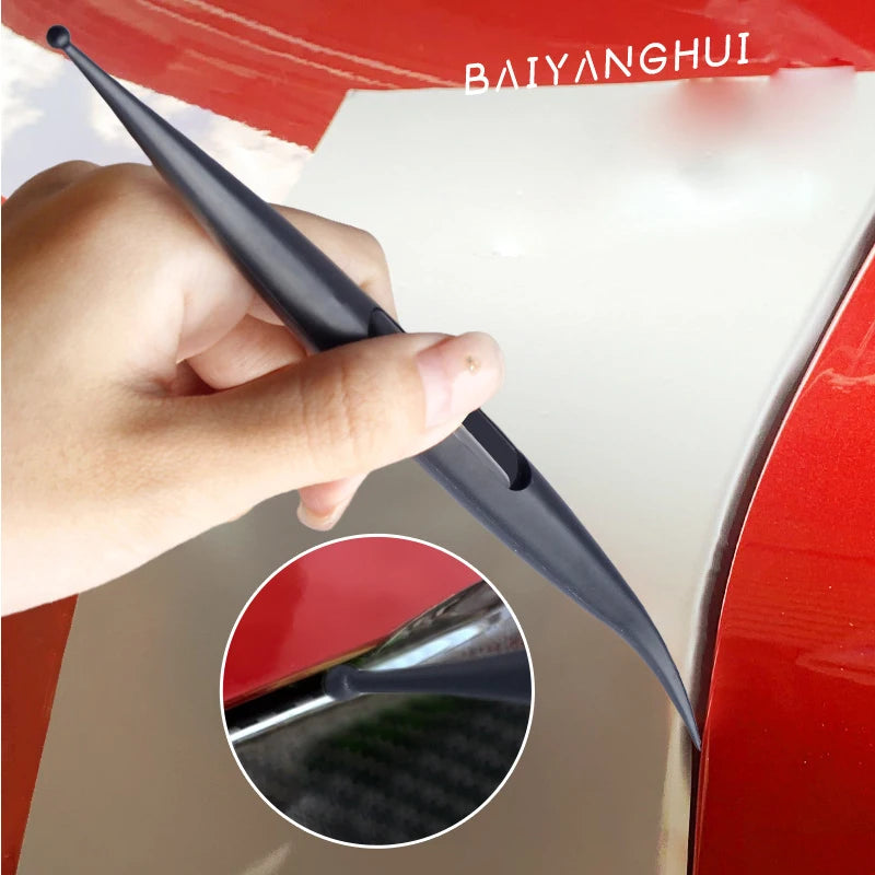 Car Vinyl Wrap Tools Curves Slot Micro Stick Squeegee Details Tools for Car Wrap Window Tint Paint Film Decal Vinyl Squeegee - DriveNova
